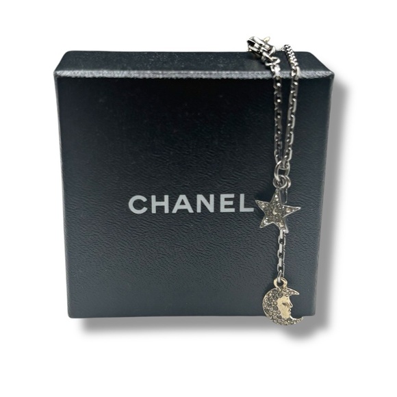 Chanel Star & Moon Pendant Necklace - Picture 2 of 5